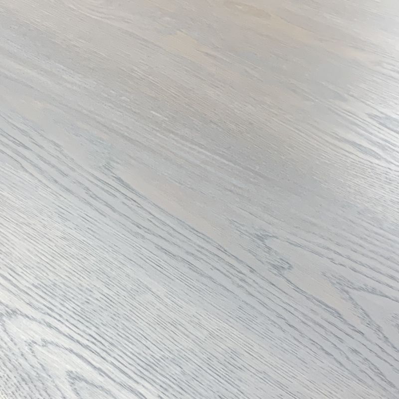 Grey stain and matt lacquer